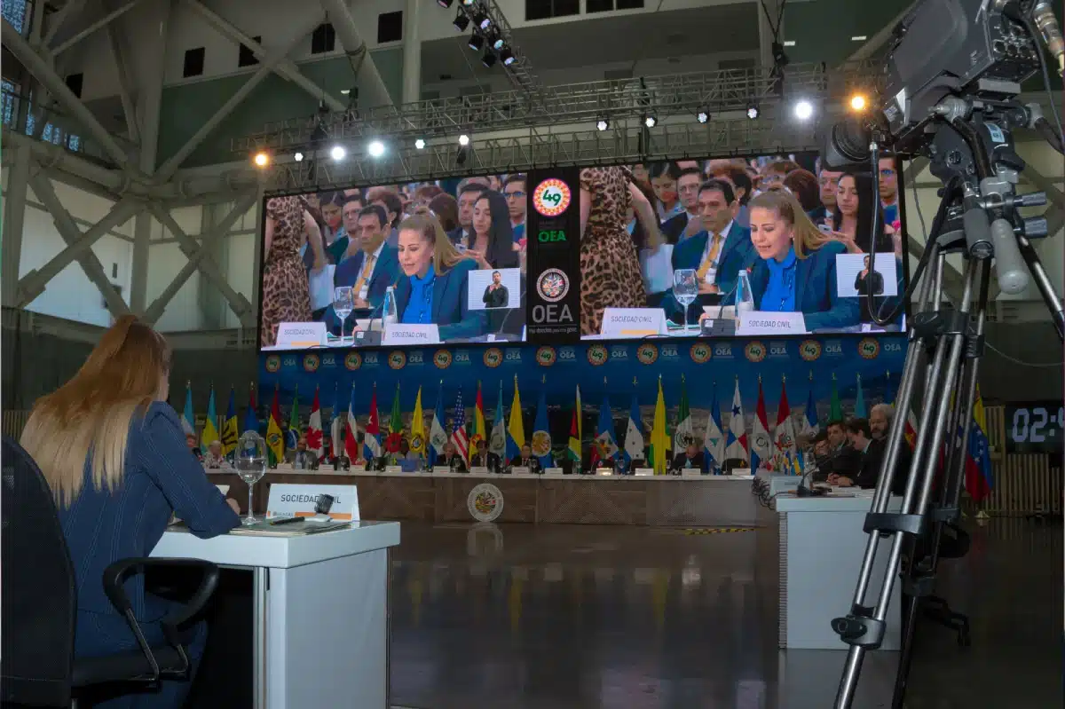 Gabriela en OEA Colombia